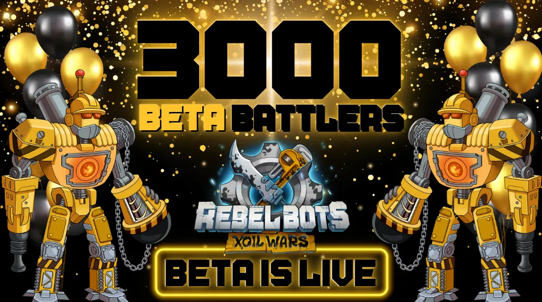 Rebel Bots Xoil Wars Open Beta: Compete for Massive Prizes🔥 cover