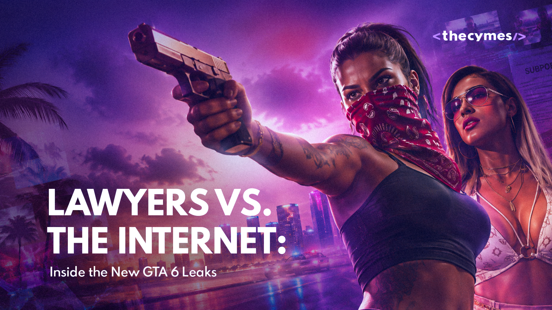 Lawyers vs. The Internet: Inside the New GTA 6 Leaks cover